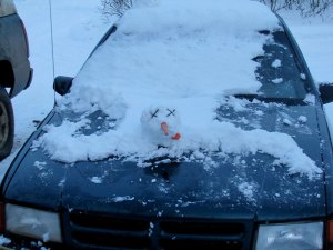 snow man acci-crash